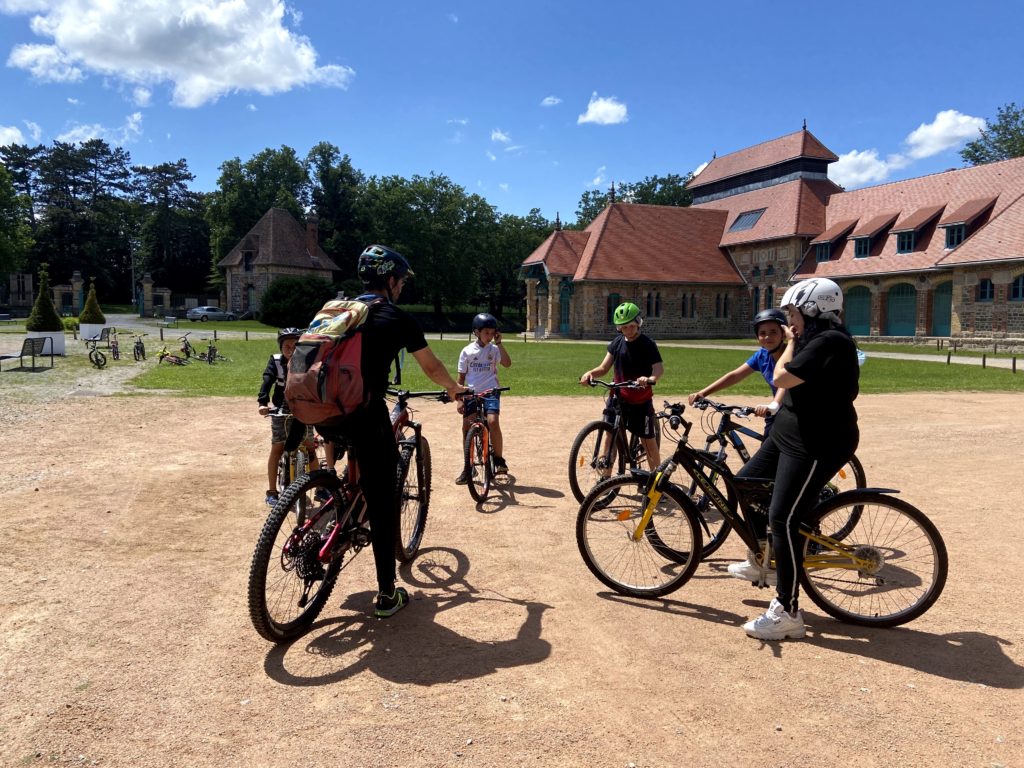 Sortie vélo à l'accueil de loisirs