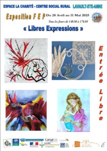 Expositiopn Mai 2025 @ Centre Social Rural